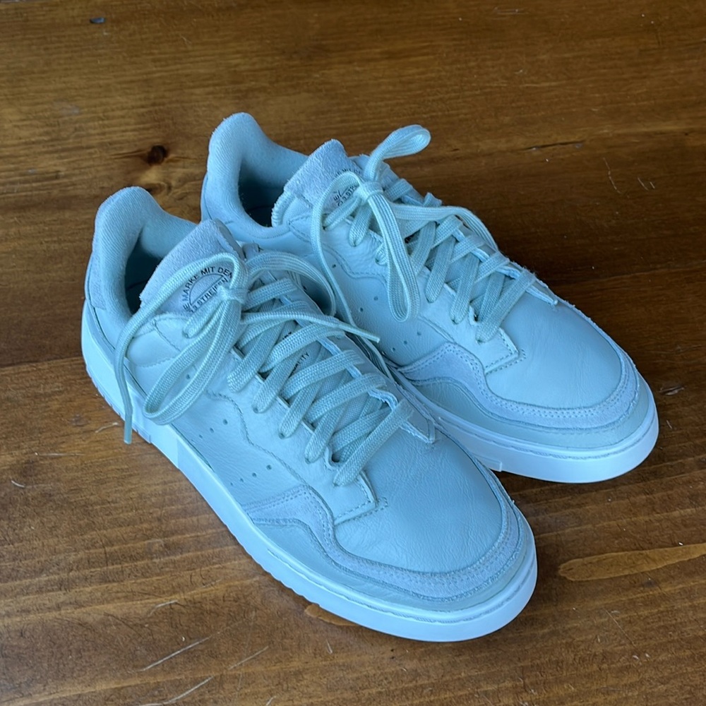 Adidas Supercourt Women’s Sneakers Ash Silver - Sz 8